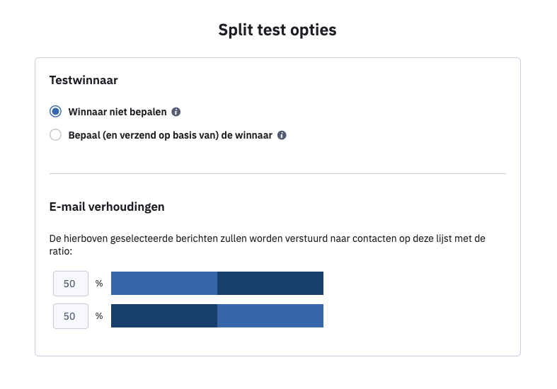 ActiveCampaign-splittest-percentage-instellen