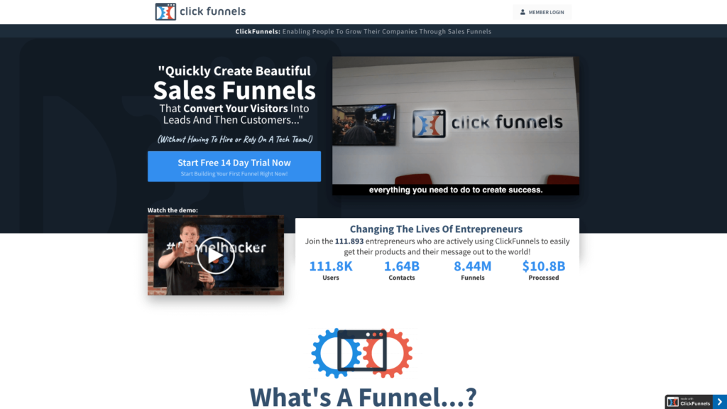 Clickfunnels e mailmarketing platform Clickfunnels e-mailmarketing platform
