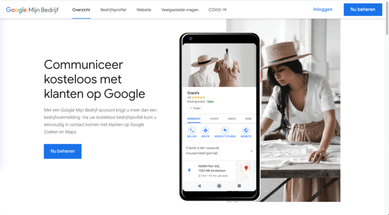 google mijn bedrijf seo tool